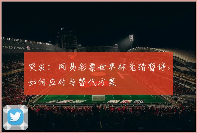 突发：网易彩票世界杯竞猜暂停，如何应对与替代方案